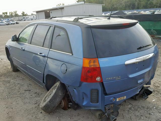 2A8GM68X37R179800 - 2007 CHRYSLER PACIFICA T BLUE photo 3