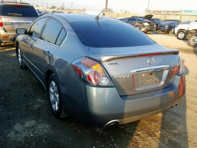 1N4CL21E87C230233 - 2007 NISSAN ALTIMA HYB GRAY photo 3