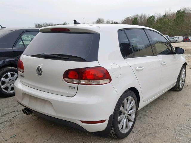 WVWNM7AJXCW163010 - 2012 VOLKSWAGEN GOLF 白色 照片 4