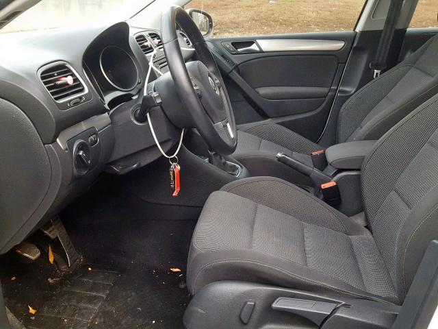 WVWNM7AJXCW163010 - 2012 VOLKSWAGEN GOLF 白色 照片 5