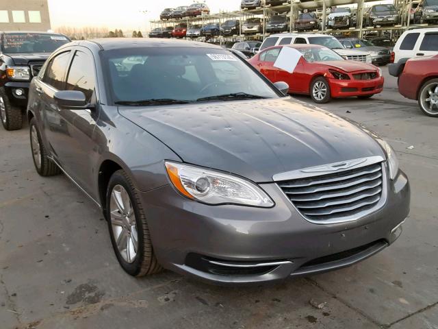 1C3CCBBB1CN124756 - 2012 CHRYSLER 200 TOURIN GRAY photo 1