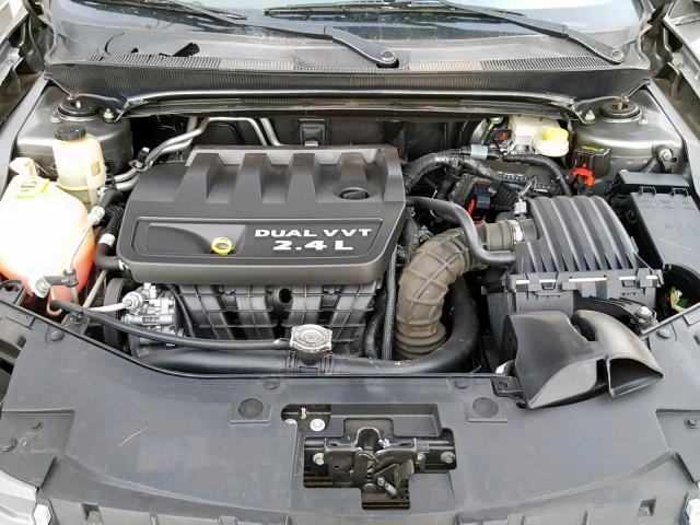 1C3CCBBB1CN124756 - 2012 CHRYSLER 200 TOURIN GRAY photo 7