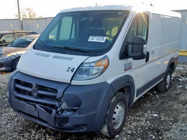 3C6TRVNG3HE523710 - 2017 RAM PROMASTER 白色 照片 2