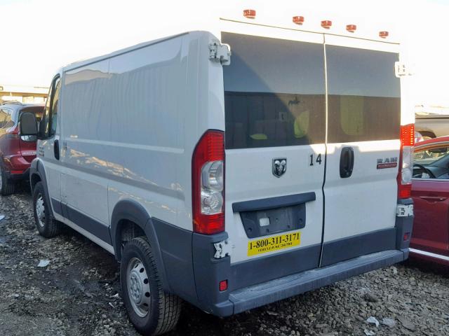 3C6TRVNG3HE523710 - 2017 RAM PROMASTER 白色 照片 3