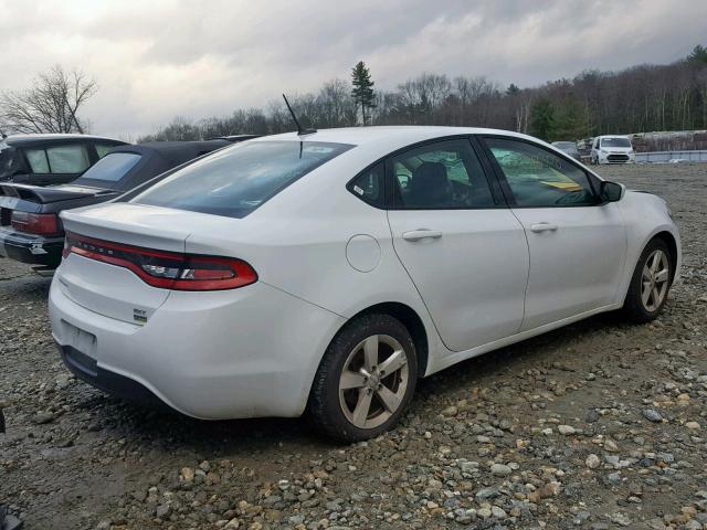 1C3CDFBA4GD591242 - 2016 DODGE DART SXT WHITE photo 4