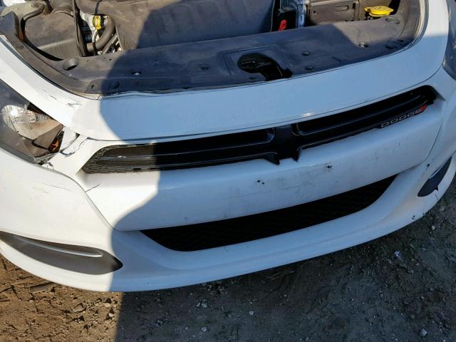 1C3CDFBA4GD591242 - 2016 DODGE DART SXT WHITE photo 9