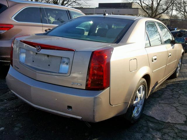 1G6DP577660106025 - 2006 CADILLAC CTS HI FEA TAN photo 4