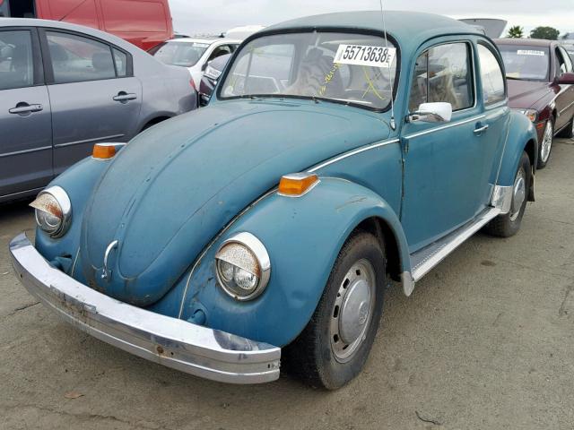 1142314641 - 1974 VOLKSWAGEN BEETLE BLUE photo 2