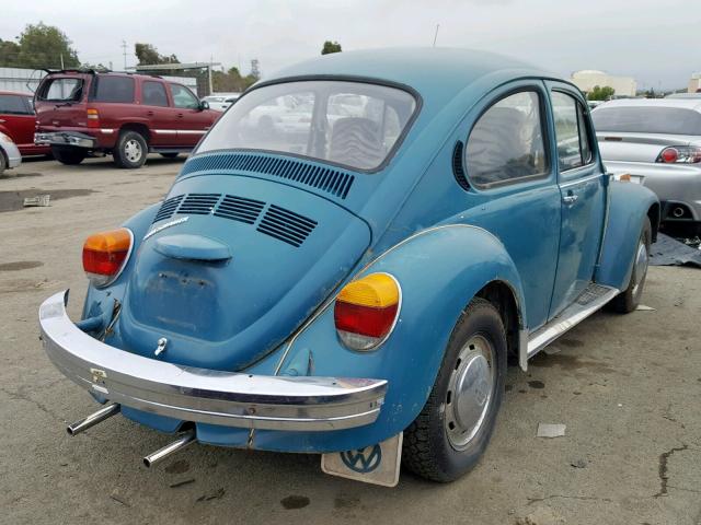 1142314641 - 1974 VOLKSWAGEN BEETLE BLUE photo 4