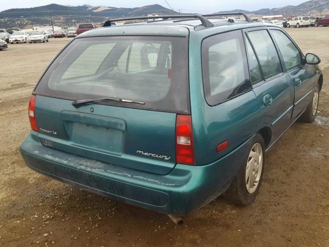 3MEFM15P3WR600917 - 1998 MERCURY TRACER LS GREEN photo 4