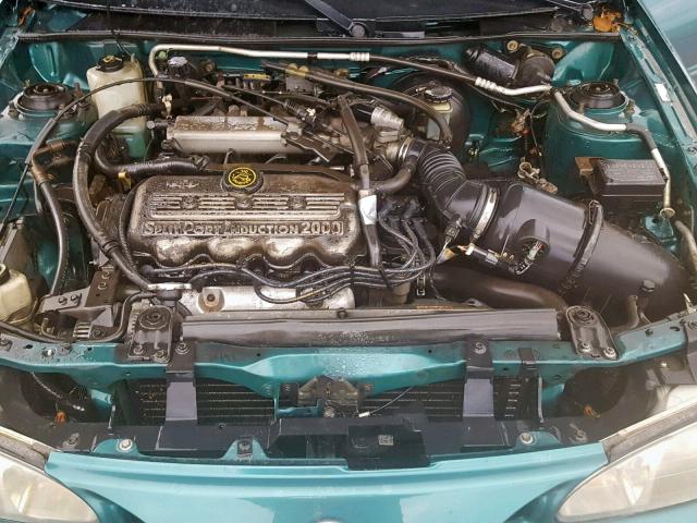 3MEFM15P3WR600917 - 1998 MERCURY TRACER LS GREEN photo 7