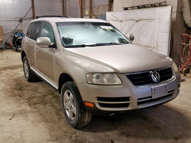 WVGBG77L75D004071 - 2005 VOLKSWAGEN TOUAREG 3. TAN photo 1