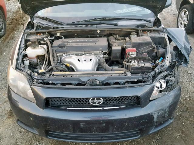 JTKDE3B75A0304823 - 2010 TOYOTA SCION TC ნაცრისფერი ფოტო 7