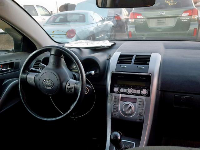JTKDE3B75A0304823 - 2010 TOYOTA SCION TC ნაცრისფერი ფოტო 9