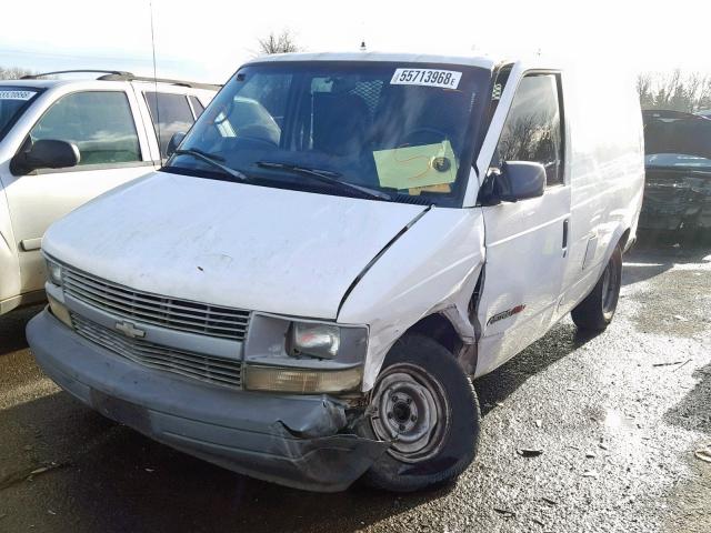 1GCDL19W1WB141792 - 1998 CHEVROLET ASTRO WHITE photo 2