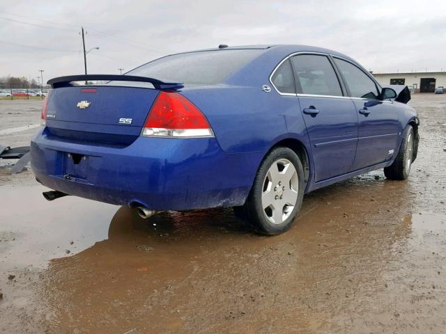 2G1WD58C479220647 - 2007 CHEVROLET IMPALA SUP ლურჯი ფოტო 4