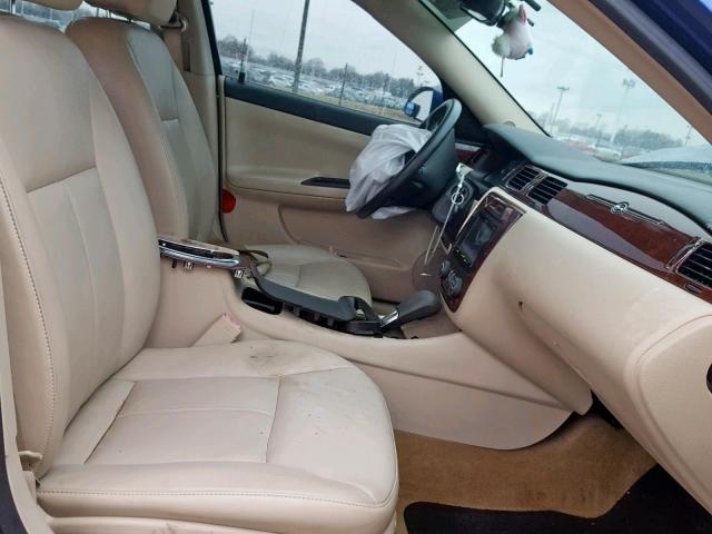 2G1WD58C479220647 - 2007 CHEVROLET IMPALA SUP ლურჯი ფოტო 5
