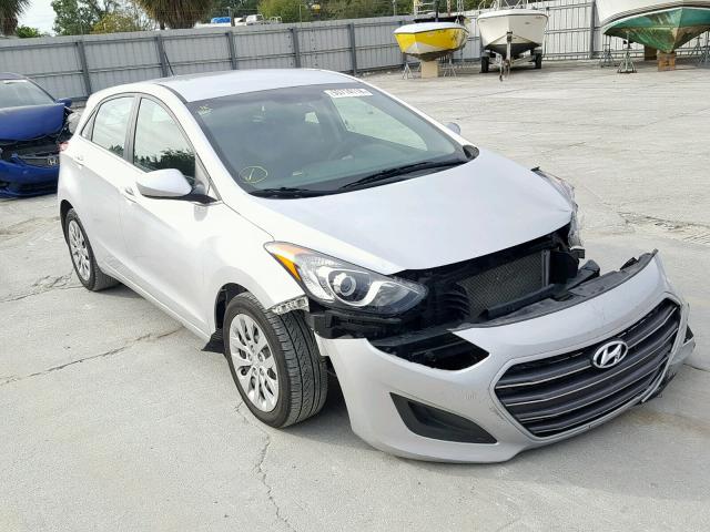 KMHD35LH4HU374912 - 2017 HYUNDAI ELANTRA GT SILVER photo 1