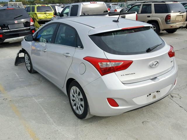 KMHD35LH4HU374912 - 2017 HYUNDAI ELANTRA GT SILVER photo 3