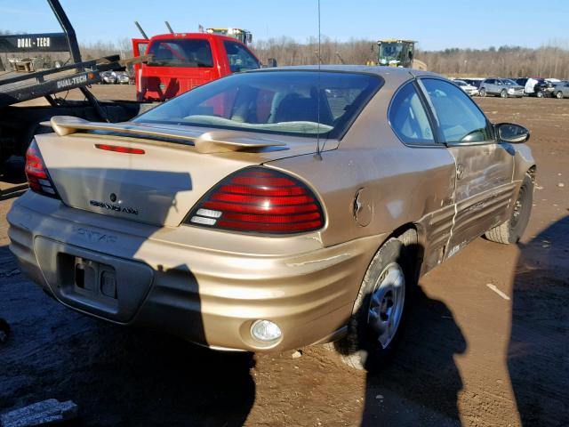 1G2NF12F32C114947 - 2002 PONTIAC GRAND AM S GOLD photo 4