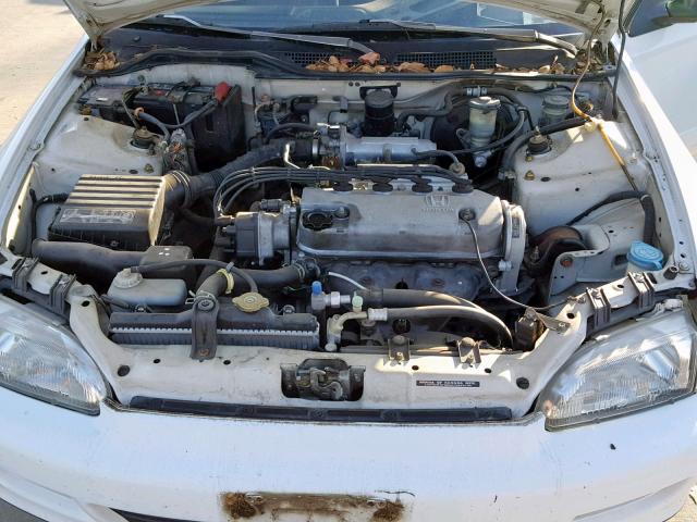 2HGEH2352RH524424 - 1994 HONDA CIVIC CX WHITE photo 7