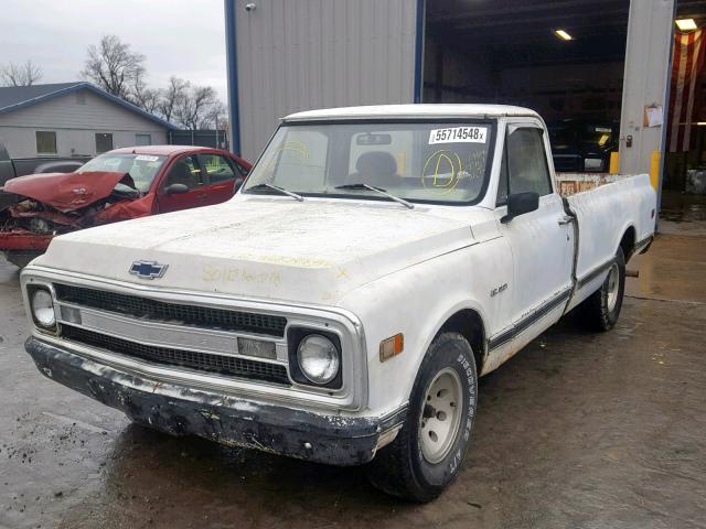 CE149S817904 - 1969 CHEVROLET PICK UP WHITE photo 2