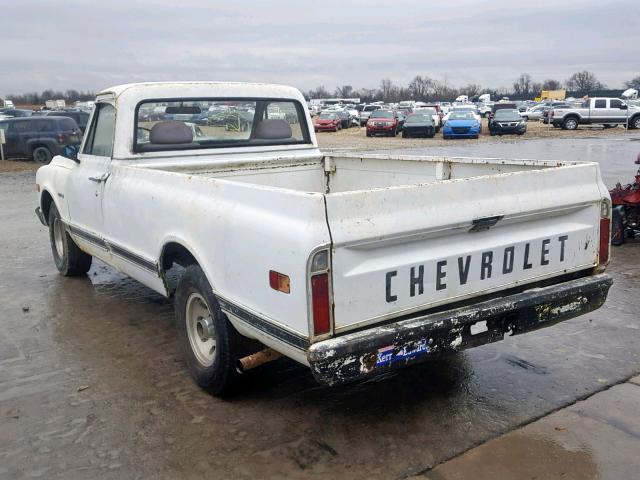 CE149S817904 - 1969 CHEVROLET PICK UP WHITE photo 3