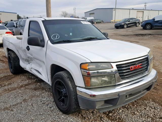 1GTCS148368248931 - 2006 GMC CANYON WHITE photo 1