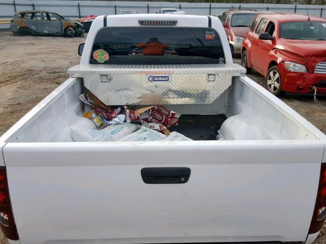 1GTCS148368248931 - 2006 GMC CANYON WHITE photo 6