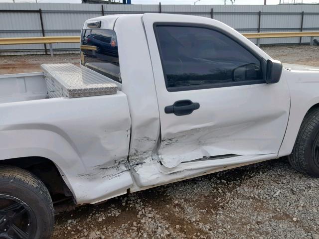 1GTCS148368248931 - 2006 GMC CANYON WHITE photo 9