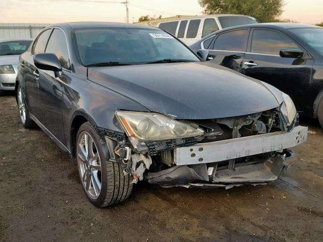 JTHBK262875038000 - 2007 LEXUS IS 250 GRAY photo 1