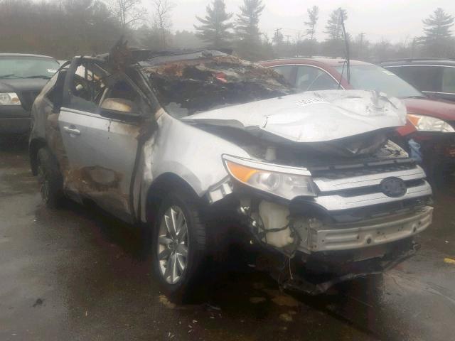 2FMDK4KCXBBB63603 - 2011 FORD EDGE LIMIT SILVER photo 1