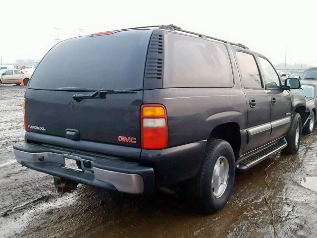 3GKFK16Z43G139097 - 2003 GMC YUKON XL K BLACK photo 4