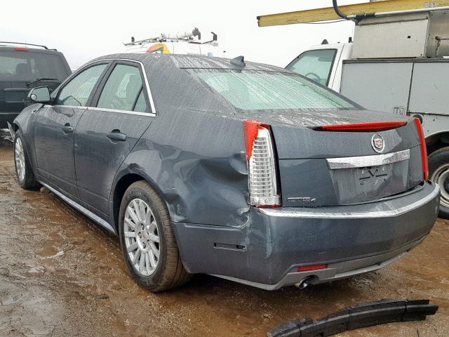 1G6DG5E51C0126292 - 2012 CADILLAC CTS LUXURY GRAY photo 3