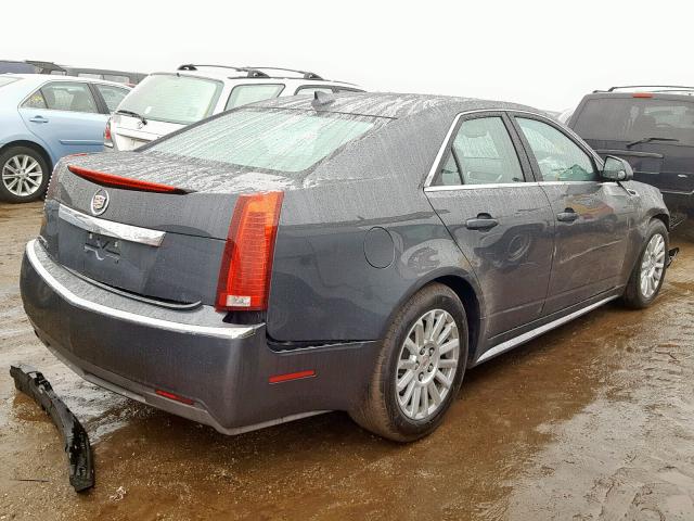 1G6DG5E51C0126292 - 2012 CADILLAC CTS LUXURY GRAY photo 4