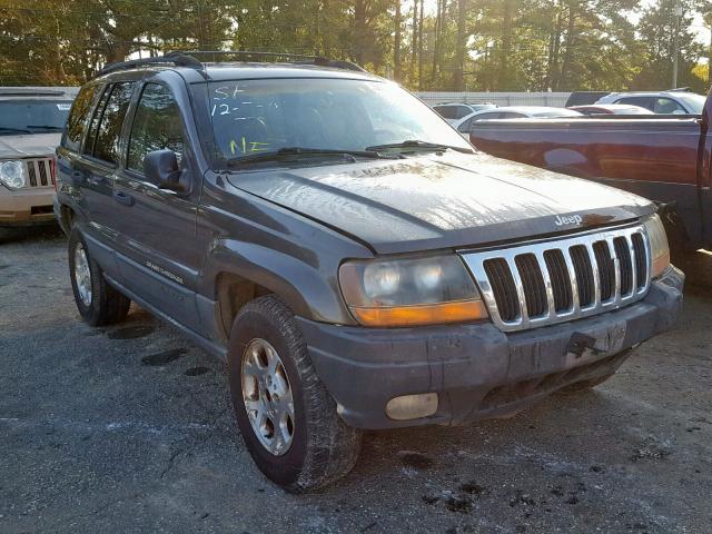 1J4G248S1YC259039 - 2000 JEEP GRAND CHER GRAY photo 1