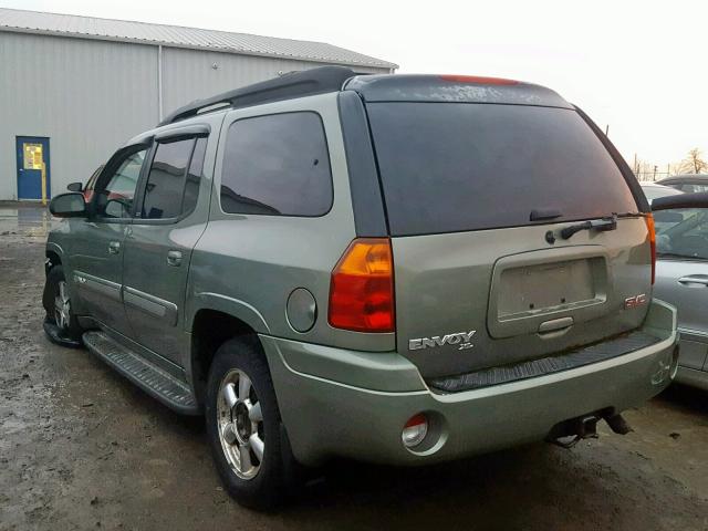 1GKET16S846203236 - 2004 GMC ENVOY XL GREEN photo 3