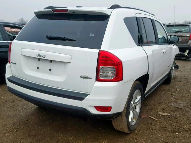 1J4NF1FBXBD239404 - 2011 JEEP COMPASS SP WHITE photo 4