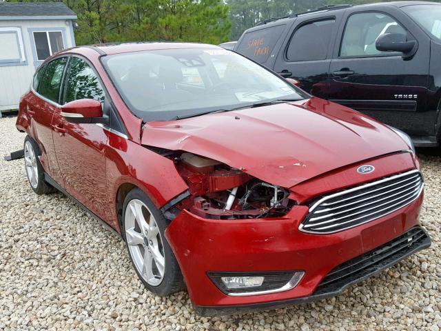 1FADP3N26GL274407 - 2016 FORD FOCUS TITA RED photo 1