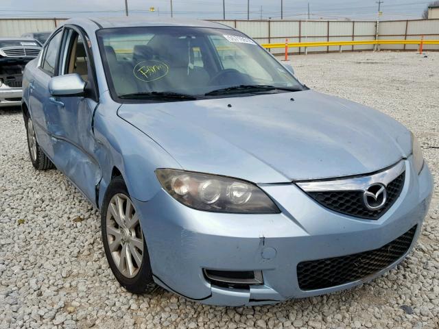 JM1BK12F471682685 - 2007 MAZDA 3 I BLUE photo 1