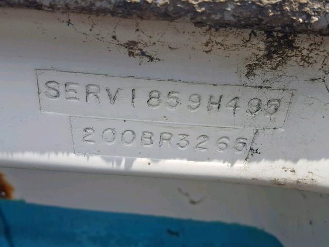 SERV1859H495 - 1995 SEAR BOAT TURQUOISE photo 10