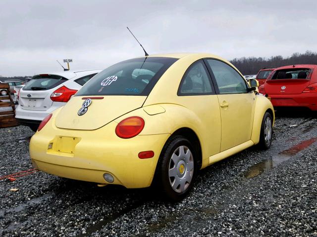 3VWCA21C4XM417379 - 1999 VOLKSWAGEN NEW BEETLE Sarı foto 4