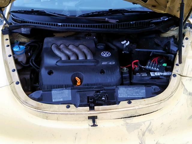 3VWCA21C4XM417379 - 1999 VOLKSWAGEN NEW BEETLE Sarı foto 7