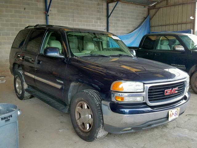 1GKEC13V34J127212 - 2004 GMC YUKON BLUE photo 1