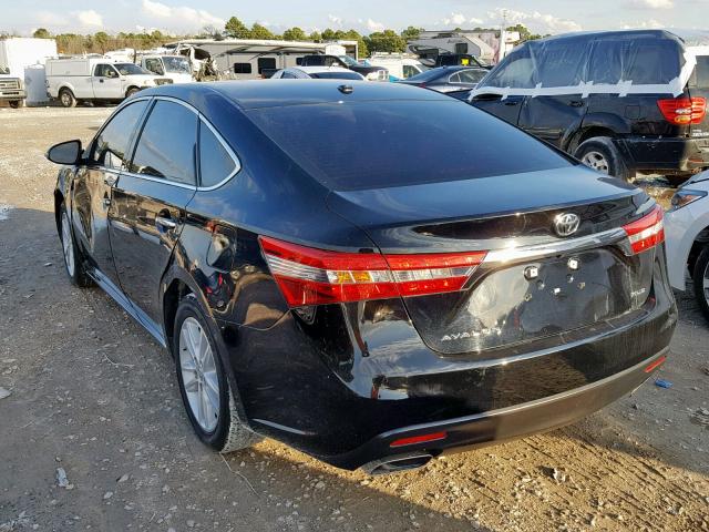 4T1BK1EB6FU191892 - 2015 TOYOTA AVALON XLE BLACK photo 3
