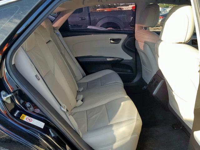 4T1BK1EB6FU191892 - 2015 TOYOTA AVALON XLE BLACK photo 6