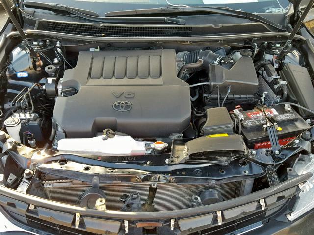 4T1BK1EB6FU191892 - 2015 TOYOTA AVALON XLE BLACK photo 7