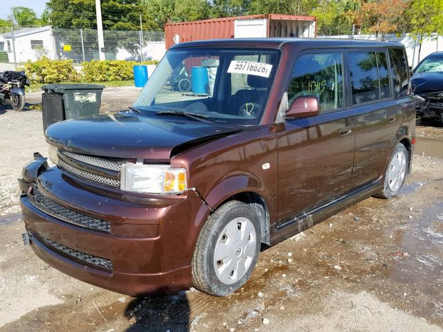 JTLKT324364124867 - 2006 TOYOTA SCION XB Қоңыр фото 2