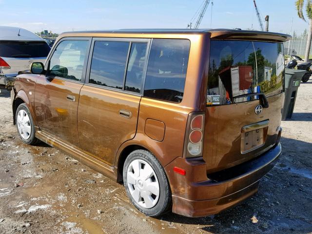 JTLKT324364124867 - 2006 TOYOTA SCION XB Қоңыр фото 3