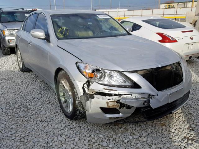 KMHGC4DE9BU141501 - 2011 HYUNDAI GENESIS 3. SILVER photo 1